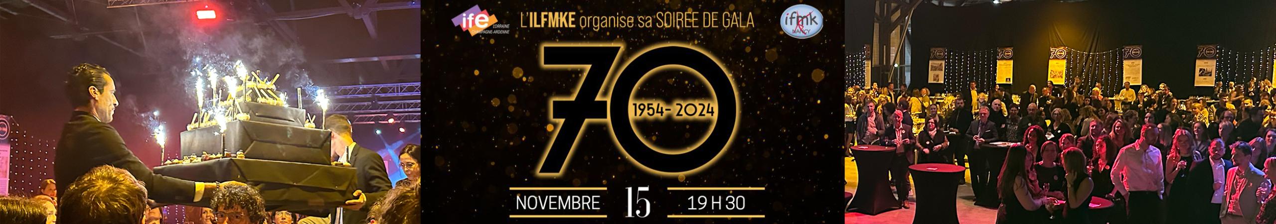 gala 70 ans